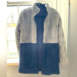 Carve Designs Mason Color Block Sherpa Reversible Quilted Jacket